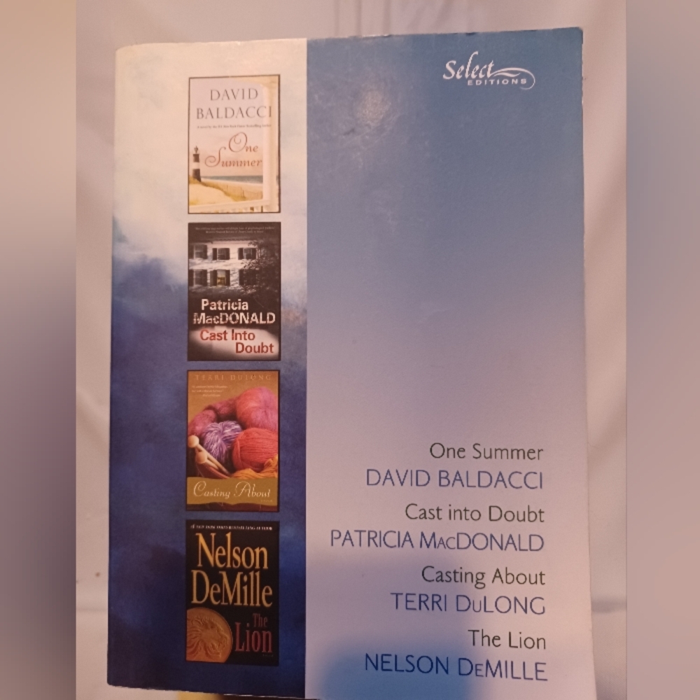 Reader's Digest Select Editions: 2004; 4 Books In 1 Details In Description